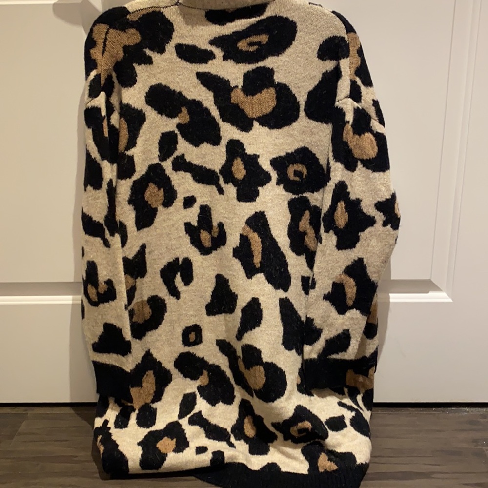 Leopard print cardigan - Picture 2 of 2